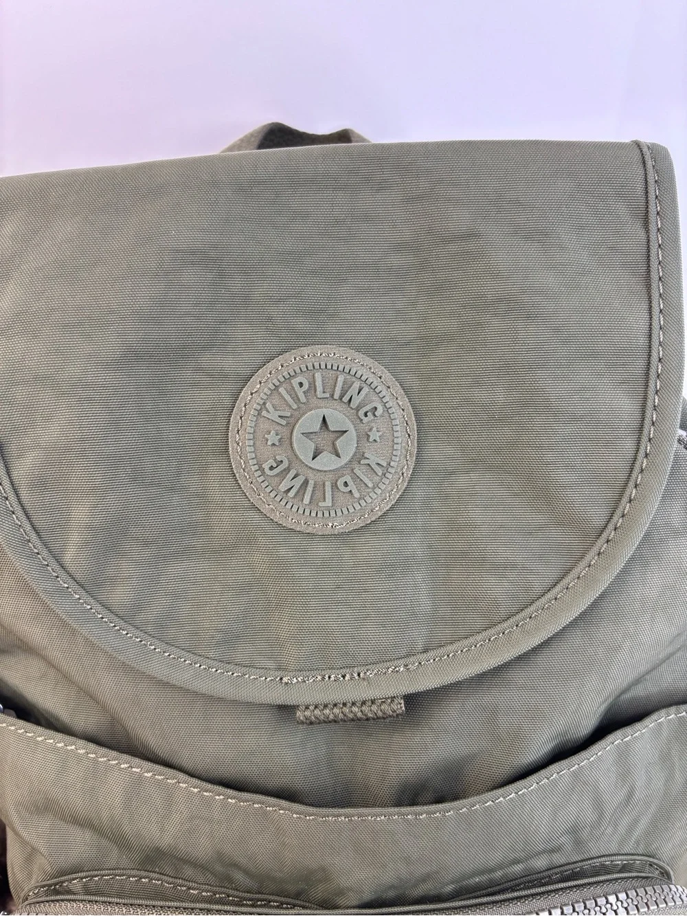 Kipling Queenie Small Backpack in the color Jaded Green Tonal NWOT‎
